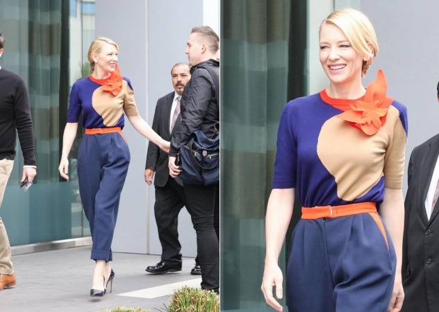 Cate Blanchett, sempre chic anche quando non sfila sul red carpet