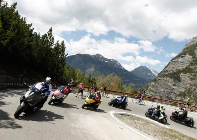 Yamaha in vetta allo 'Stelvio International 2012'