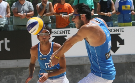Gli azzurri del beach volley alle Olimpiadi