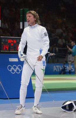 Atene 2004: la spada femminile individuale azzurra