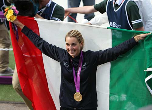Londra2012: Jessica Rossi Oro