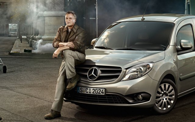 MacGyver? Ora guida un van Mercedes Citan