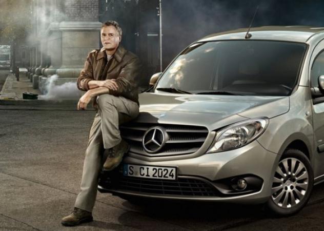 MacGyver? Ora guida un van Mercedes Citan