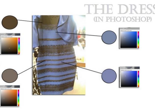 Oro e bianco o nero e blu? Di che colore è il vestito: ecco la foto